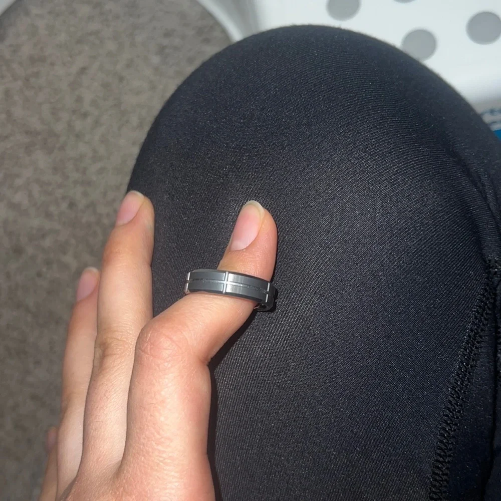 Tungsten Men’s ring - Picture 1 of 5
